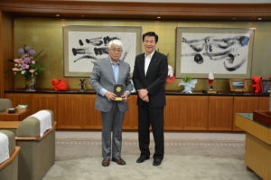 6月9日に森田県知事を表敬訪問しました
